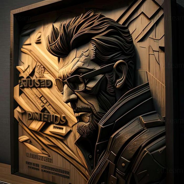 3D model Deus Ex Mankind Divided  A Criminal Pagame (STL)
